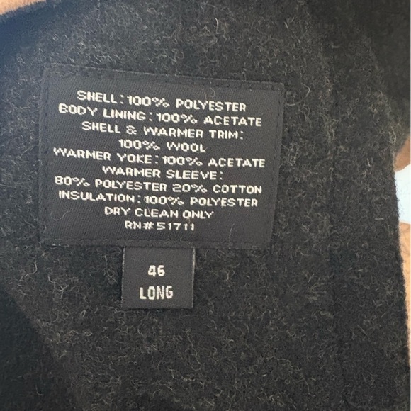 Calvin Klein Men’s Faux Suede Waterproof Winter Coat in Acorn Brown Size 46L - Picture 10 of 14